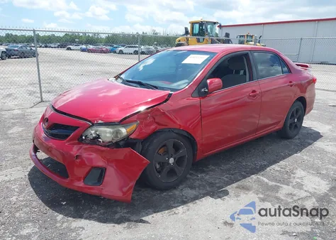 2011 Toyota Corolla Le from USA, damaged, VIN 2T1BU4EE2BC680016